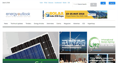 Desktop Screenshot of energyoutlook.net